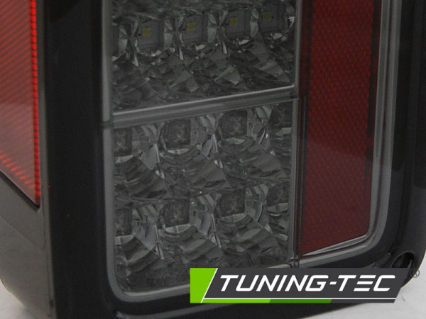 LED Upgrade Design Rückleuchten für Chrysler Jeep Wrangler JK 07-18 schwarz/rauch